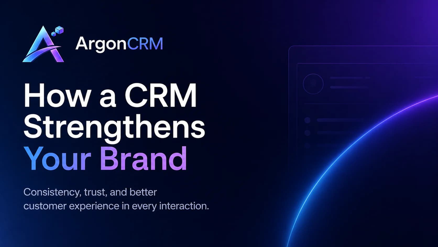 How a CRM enhances the branding of your business